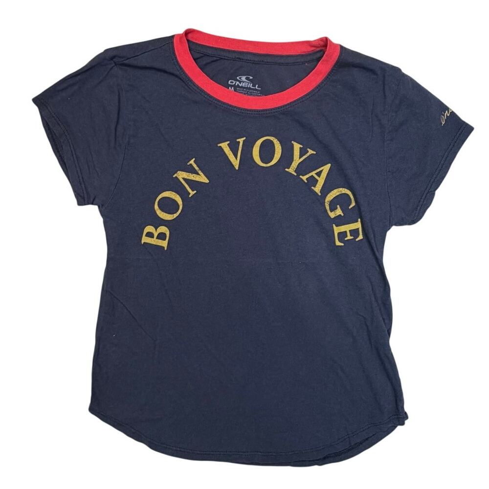 O'Neill CRUISE Youth T-Shirt, Medium, Navy, Bon Voyage Sz MED